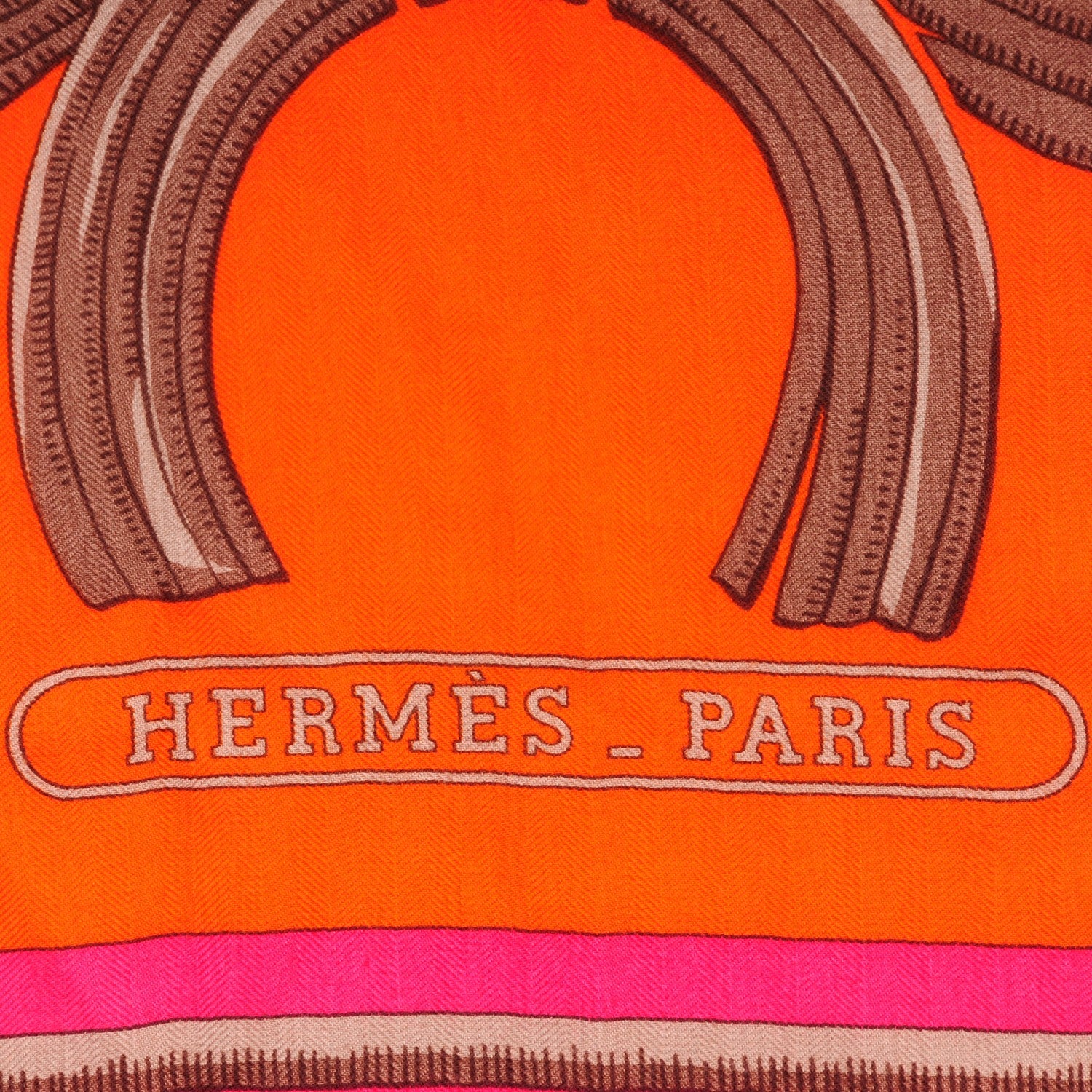 Hermes Cashmere Silk Tigre Royal Shawl 140 3 of 5