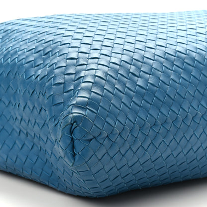 Bottega Veneta Nappa Intrecciato Maxi Convertible Tote Deep Pacific 6 of 7
