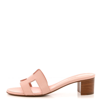 Hermes Epsom Oasis Sandals 39 Rose Aube 1 of 11