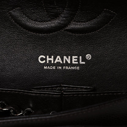 Chanel Caviar Quilted Medium Double Flap Dark Brown 6 of 11