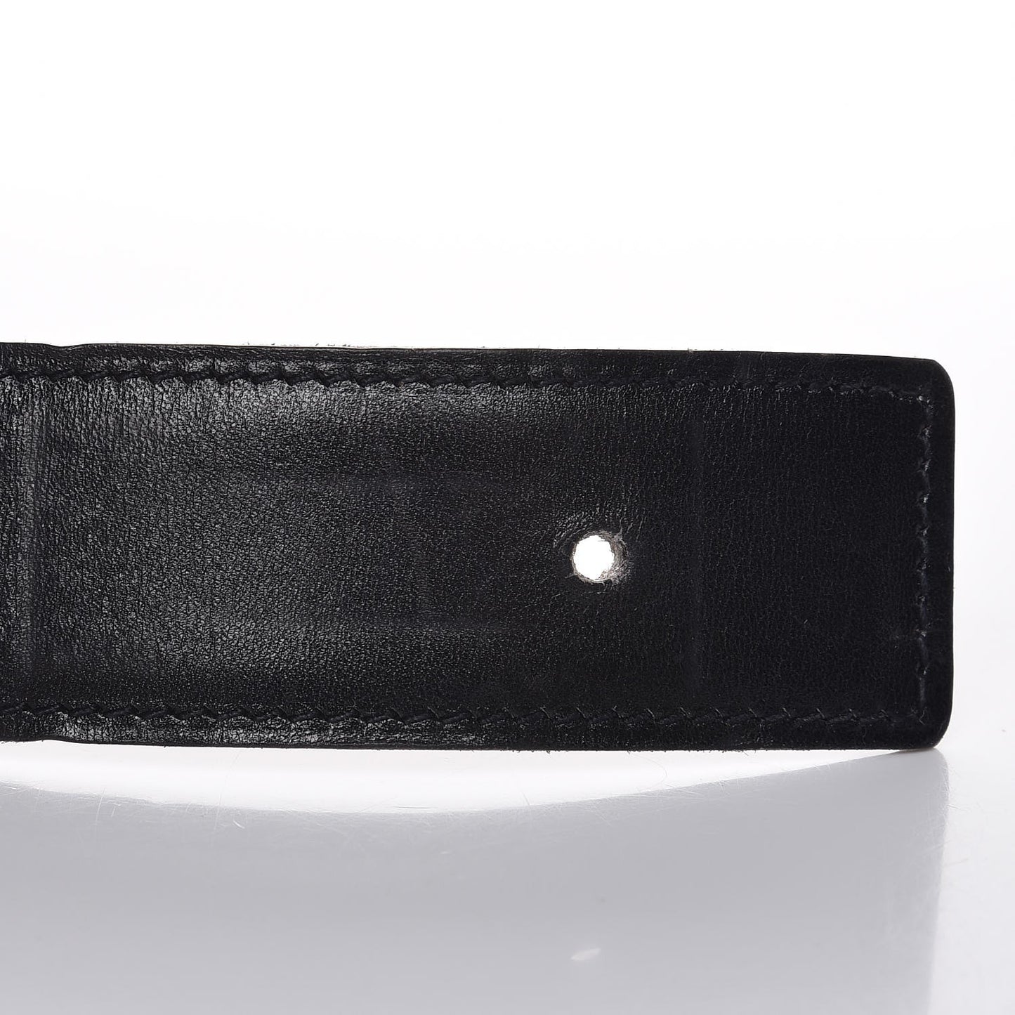 Box Barenia 32mm H Belt 95 Black Fauve