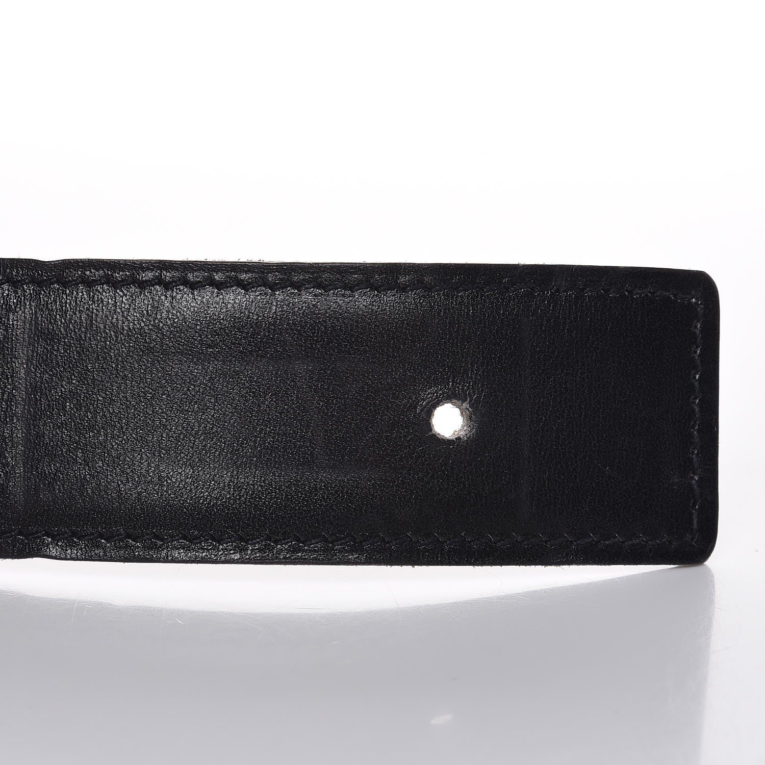 Hermes Box Barenia 32mm H Belt 95 Black Fauve 10 of 11