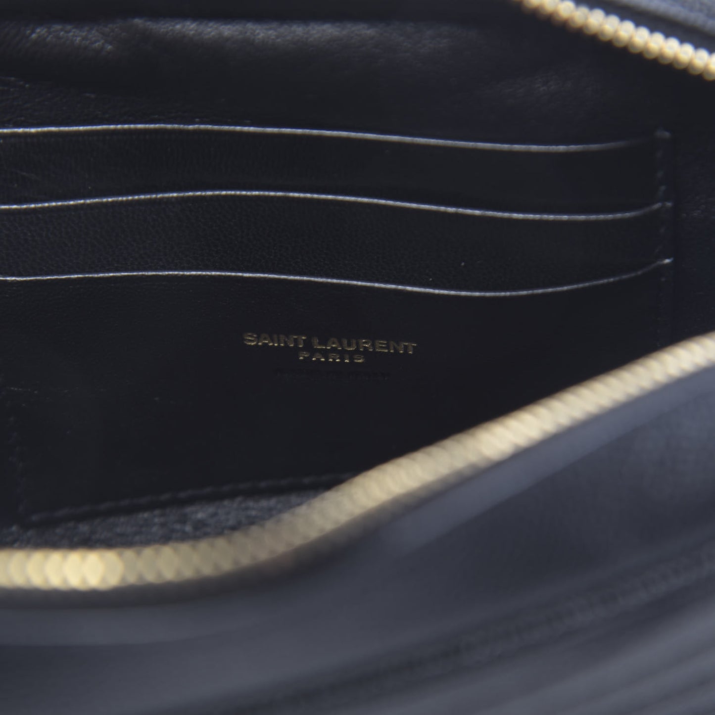 Grain De Poudre Matelasse Monogram Mini Lou Camera Bag Black