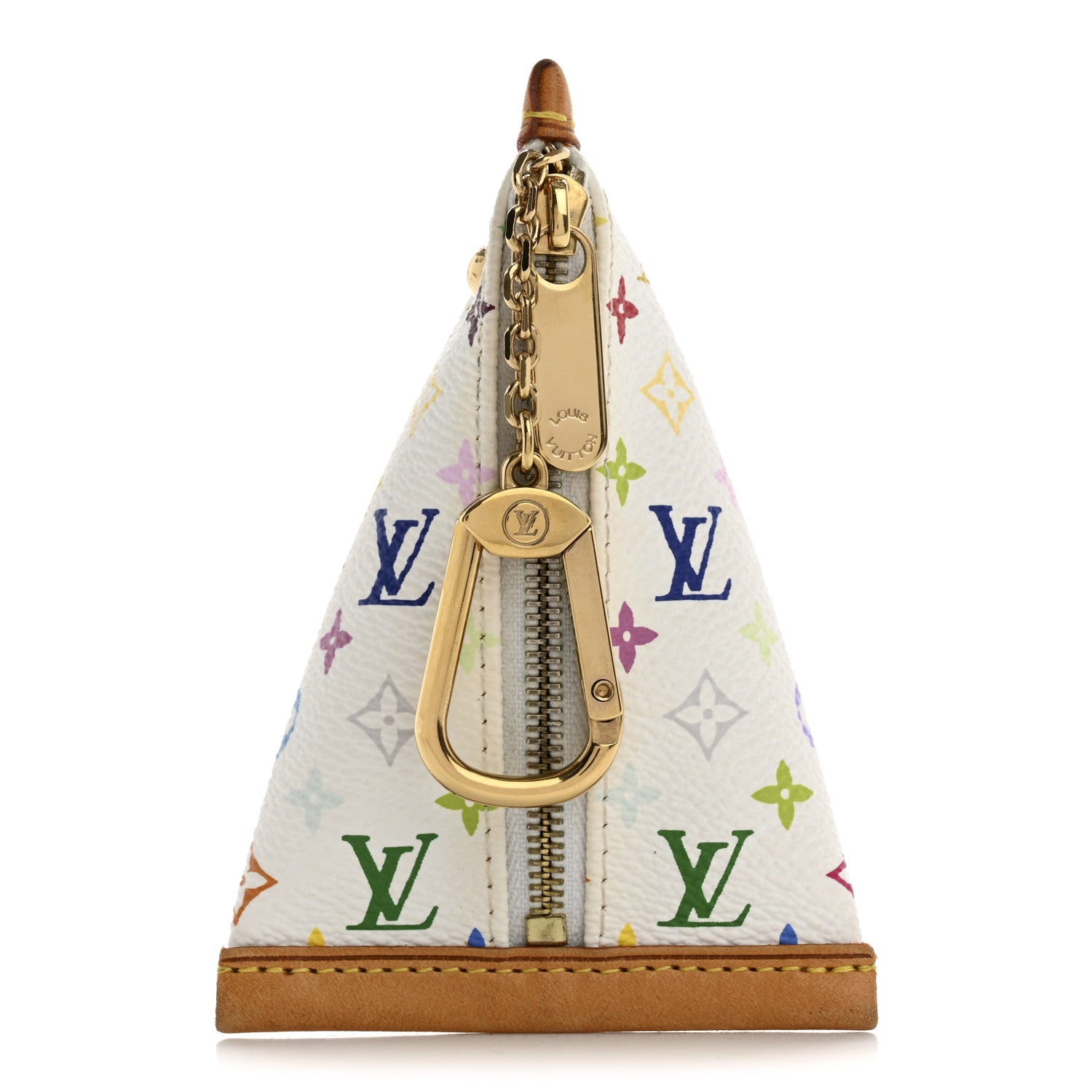 Louis Vuitton Monogram Multicolor Berlingot Coin Purse White 1 of 11