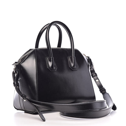 Givenchy Shiny Lord Calfskin Mini Antigona Black 3 of 10