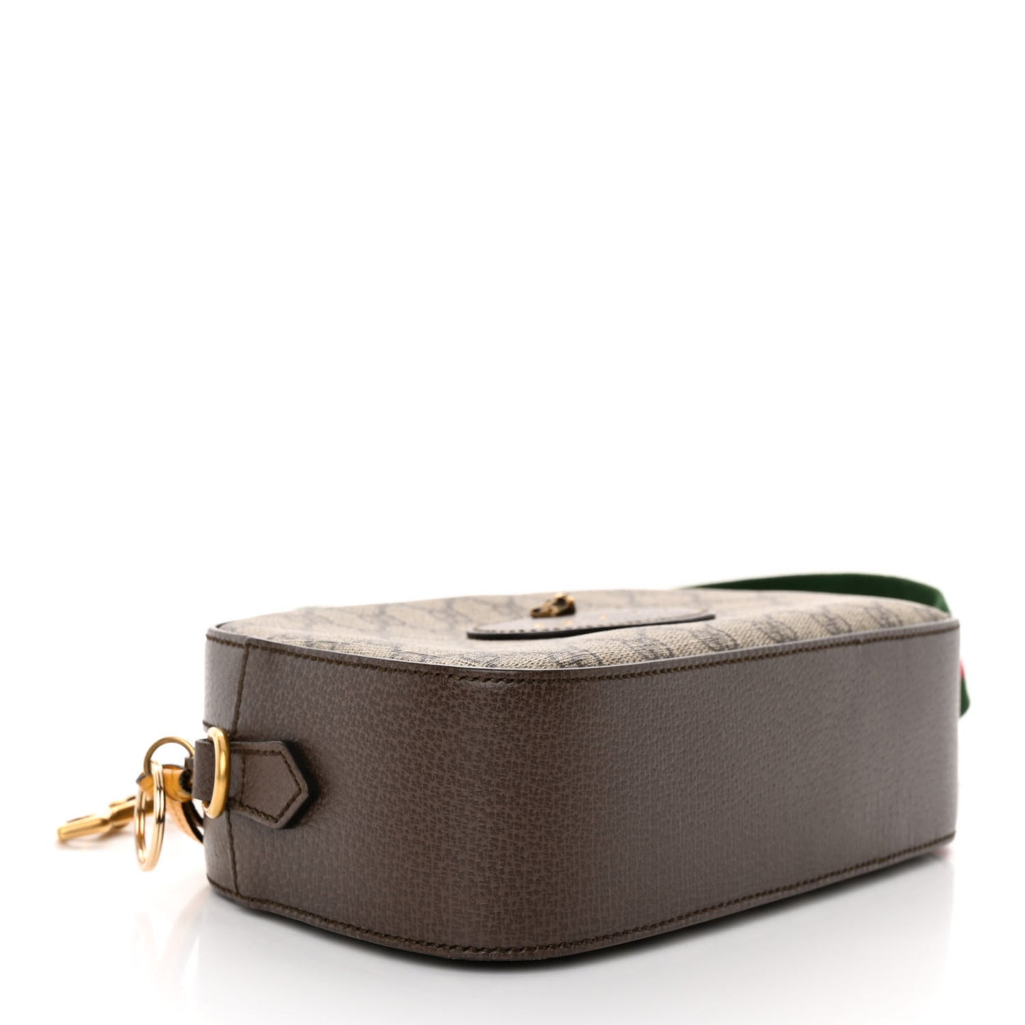 GG Supreme Monogram Web Neo Vintage Shoulder Bag Beige New Acero Crop