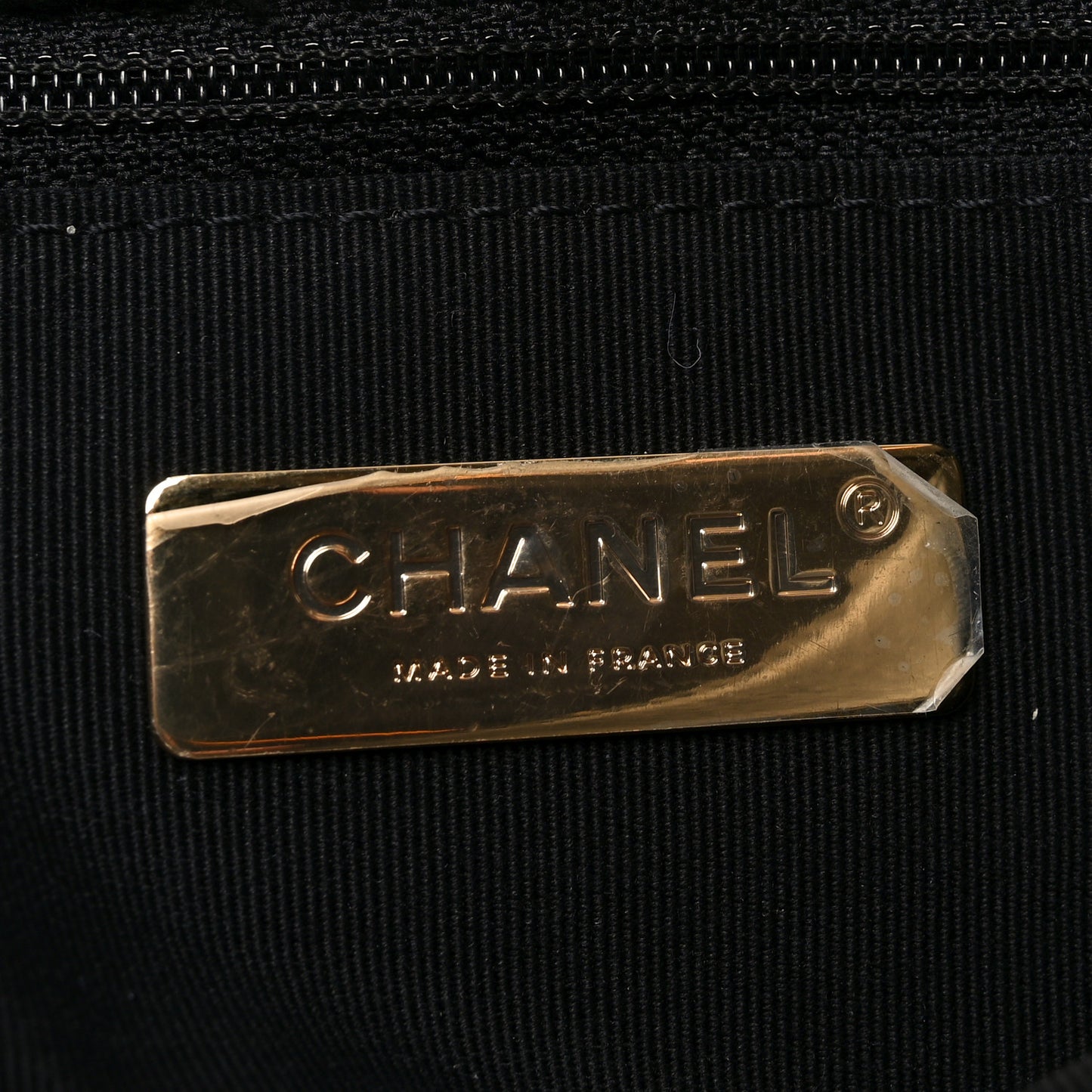 Tweed Quilted Medium Chanel 19 Flap Black Beige