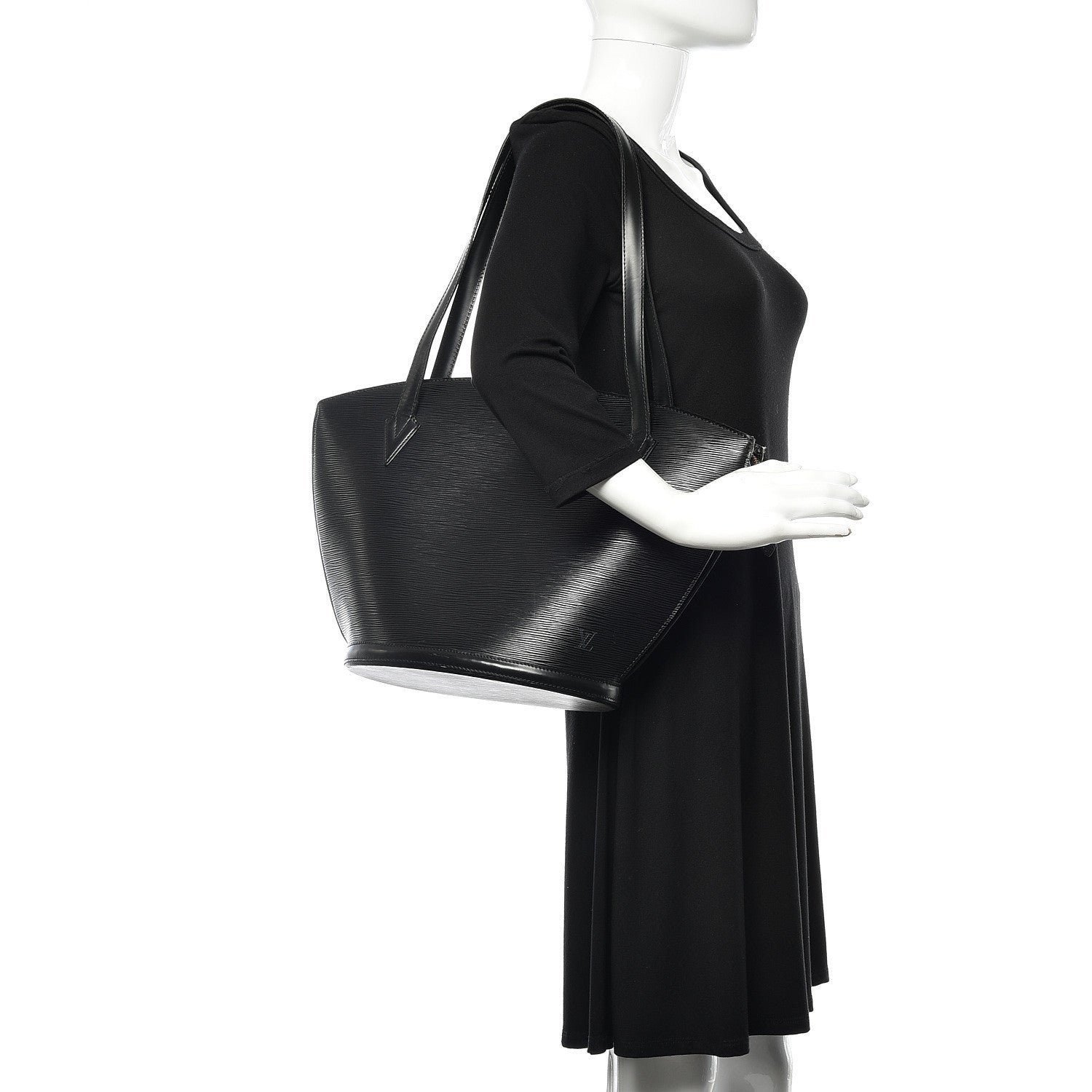 Louis Vuitton Epi Saint Jacques GM Black 2 of 9