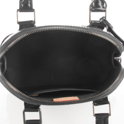 Louis Vuitton Vernis Alma BB Noir Magnetique 5 of 7