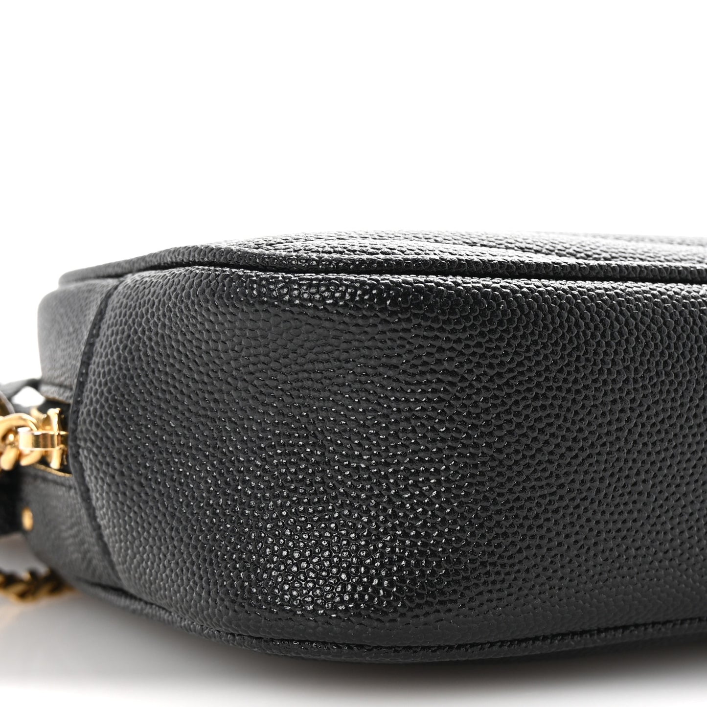 Grain De Poudre Matelasse Monogram Mini Lou Camera Bag Black