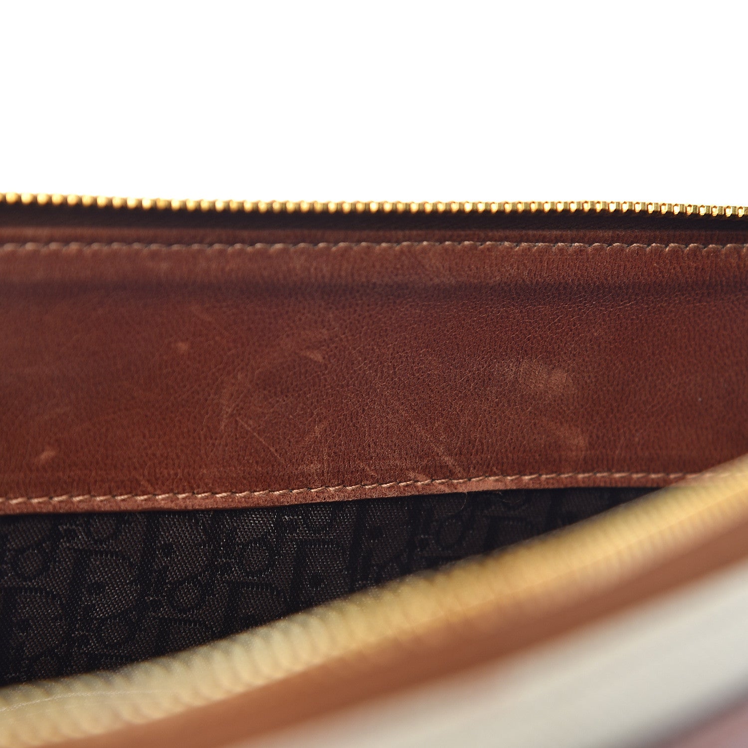 Christian Dior Canvas Calfskin Street Chic Tote Brown 18 of 20