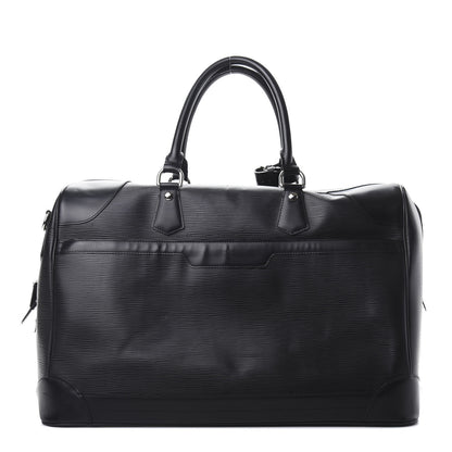 Louis Vuitton Epi Sac Bourget 50 Black 1 of 17