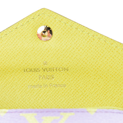 Louis Vuitton Monogram Giant Zoe Wallet Pink Lilac 6 of 8