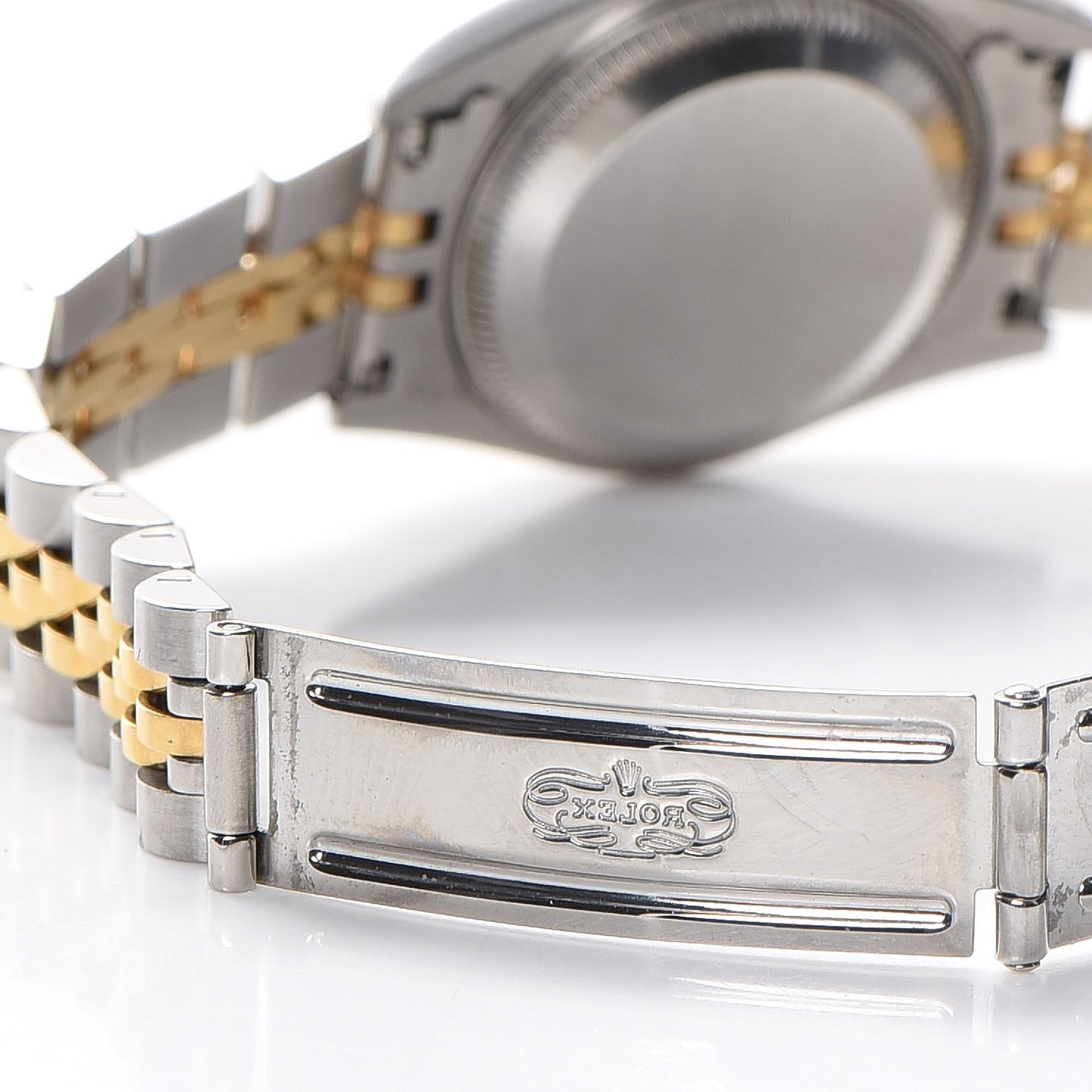 Stainless Steel 18K Yellow Gold 26mm Oyster Perpetual Datejust Watch Champagne 69173