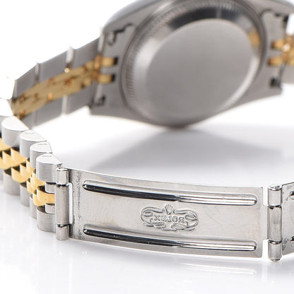 Rolex Stainless Steel 18K Yellow Gold 26mm Oyster Perpetual Datejust Watch Champagne 69173 10 of 12
