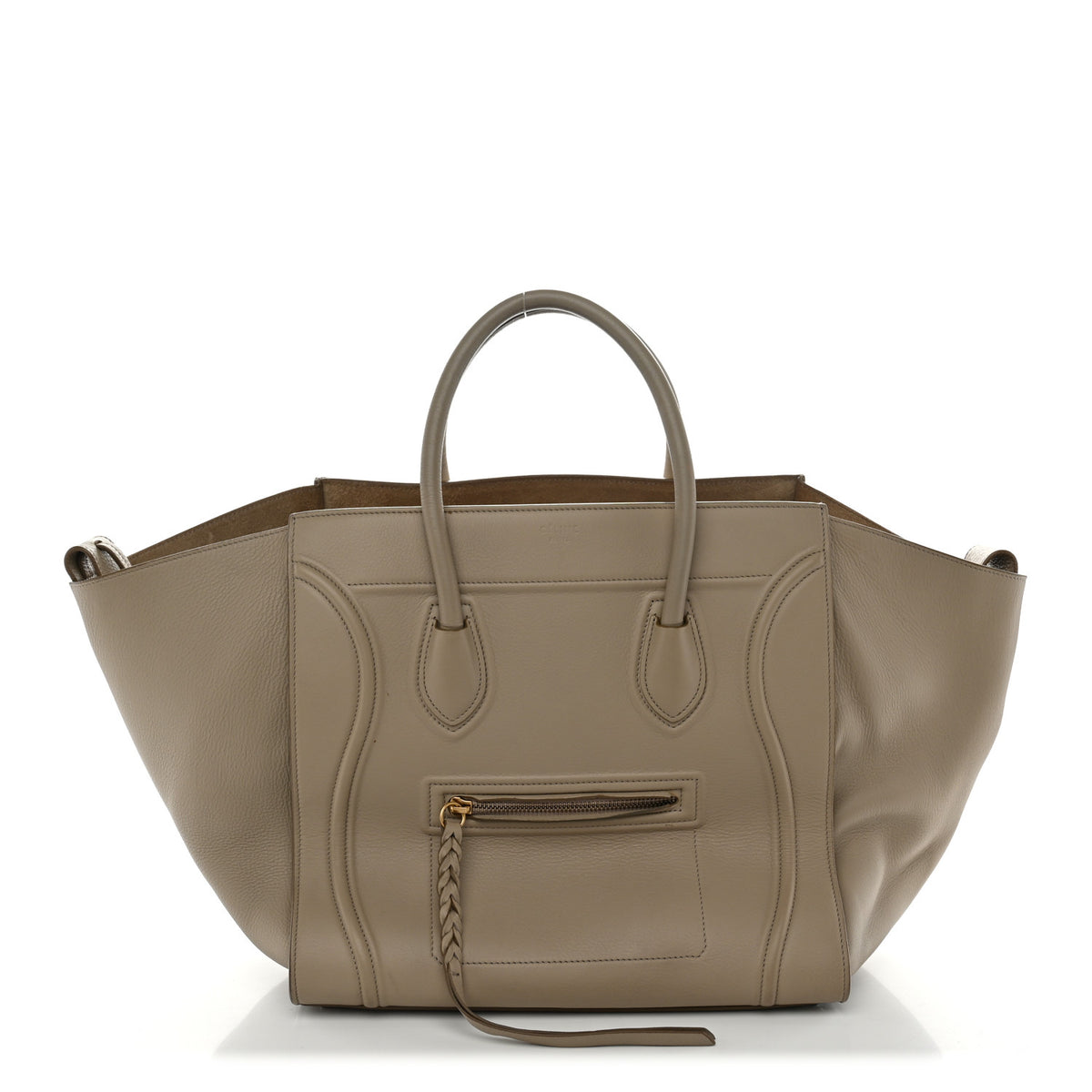 Grained Calfskin Medium Phantom Luggage Dune