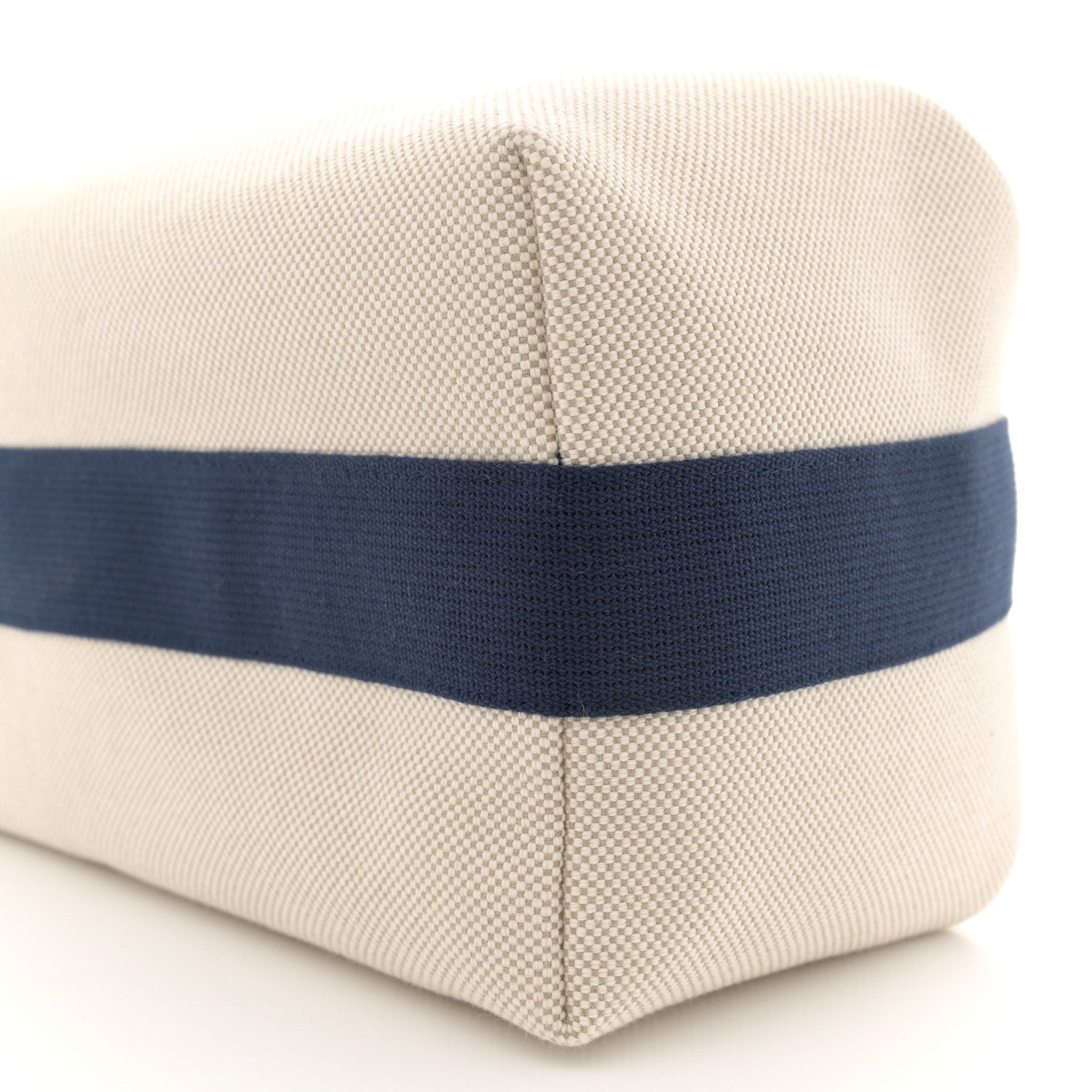 Hermes Canvas Large Bride-A-Brac Cabriole Case gris perle 10 of 10