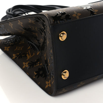 Louis Vuitton Calfskin Monogram Blossom City Steamer MM 9 of 11