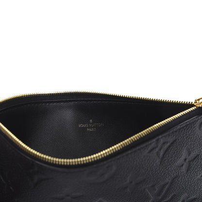 Louis Vuitton Empreinte Felicie Chain Wallet Zippered Insert Black 8 of 8