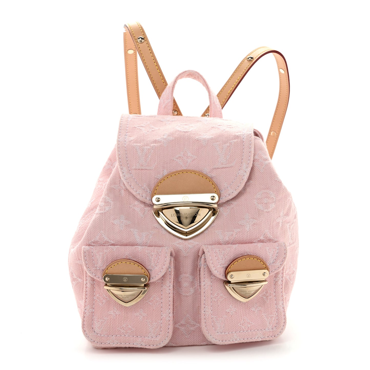 Denim Venice Backpack Washed Pink