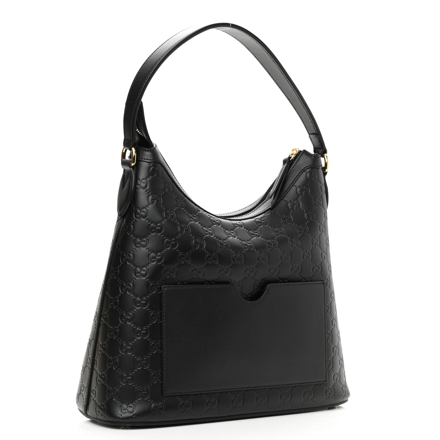 Guccissima Linea A Hobo Black