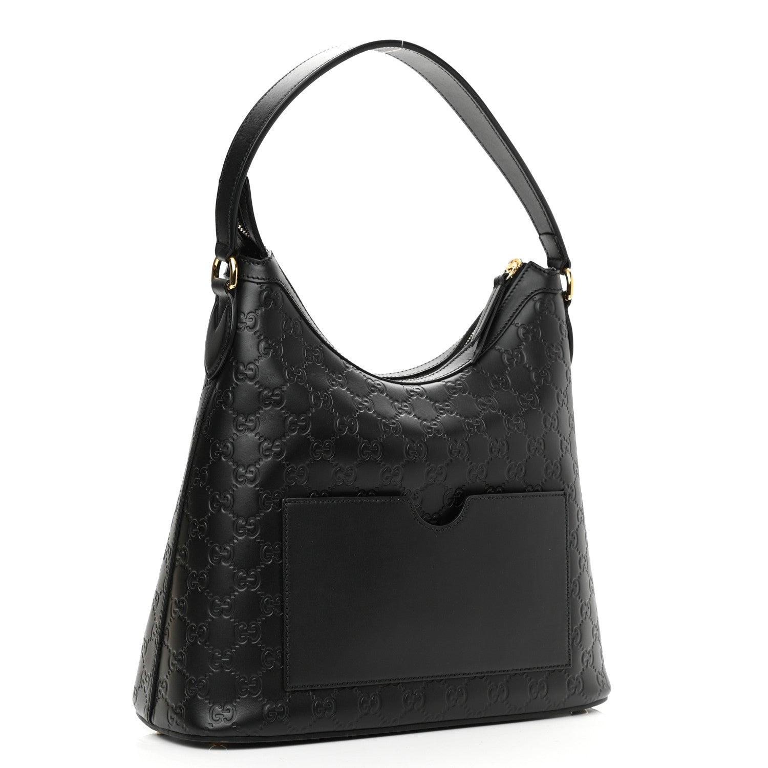 Gucci Guccissima Linea A Hobo Black 3 of 9