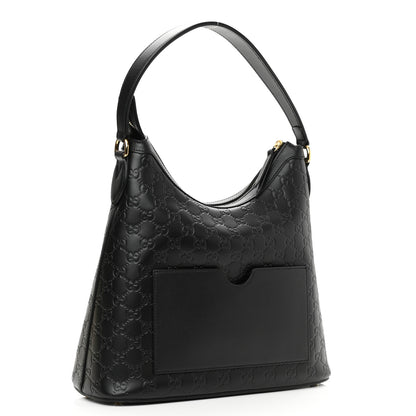 Gucci Guccissima Linea A Hobo Black 3 of 9