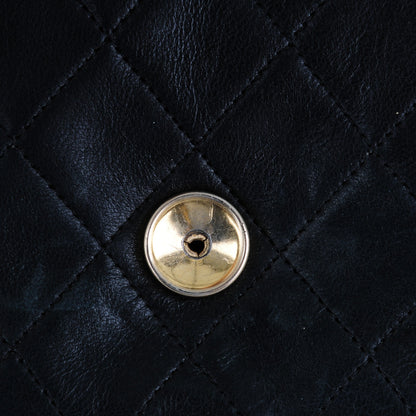 Chanel Lambskin Quilted Medium Single Flap Black 5 of 9