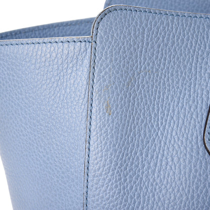 Gucci Dollar Calfskin Medium Swing Tote Mineral Blue 14 of 15