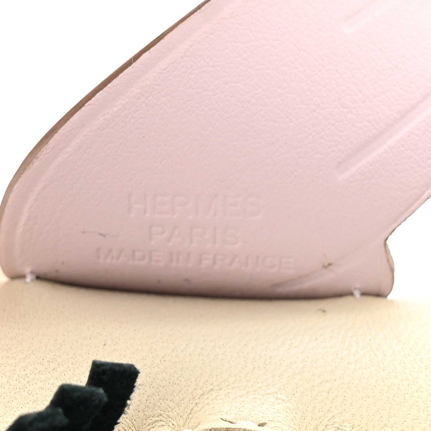 Hermes Milo Lambskin Grigri Rodeo Pegase Horse Bag Charm PM Craie Mauve Pale Vert Cypress 4 of 5