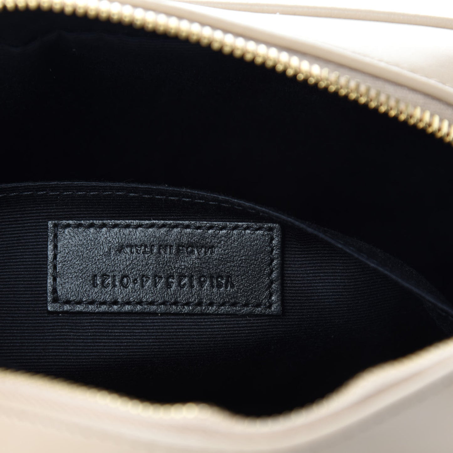 Calfskin Matelasse Monogram Lou Camera Bag Nude Powder