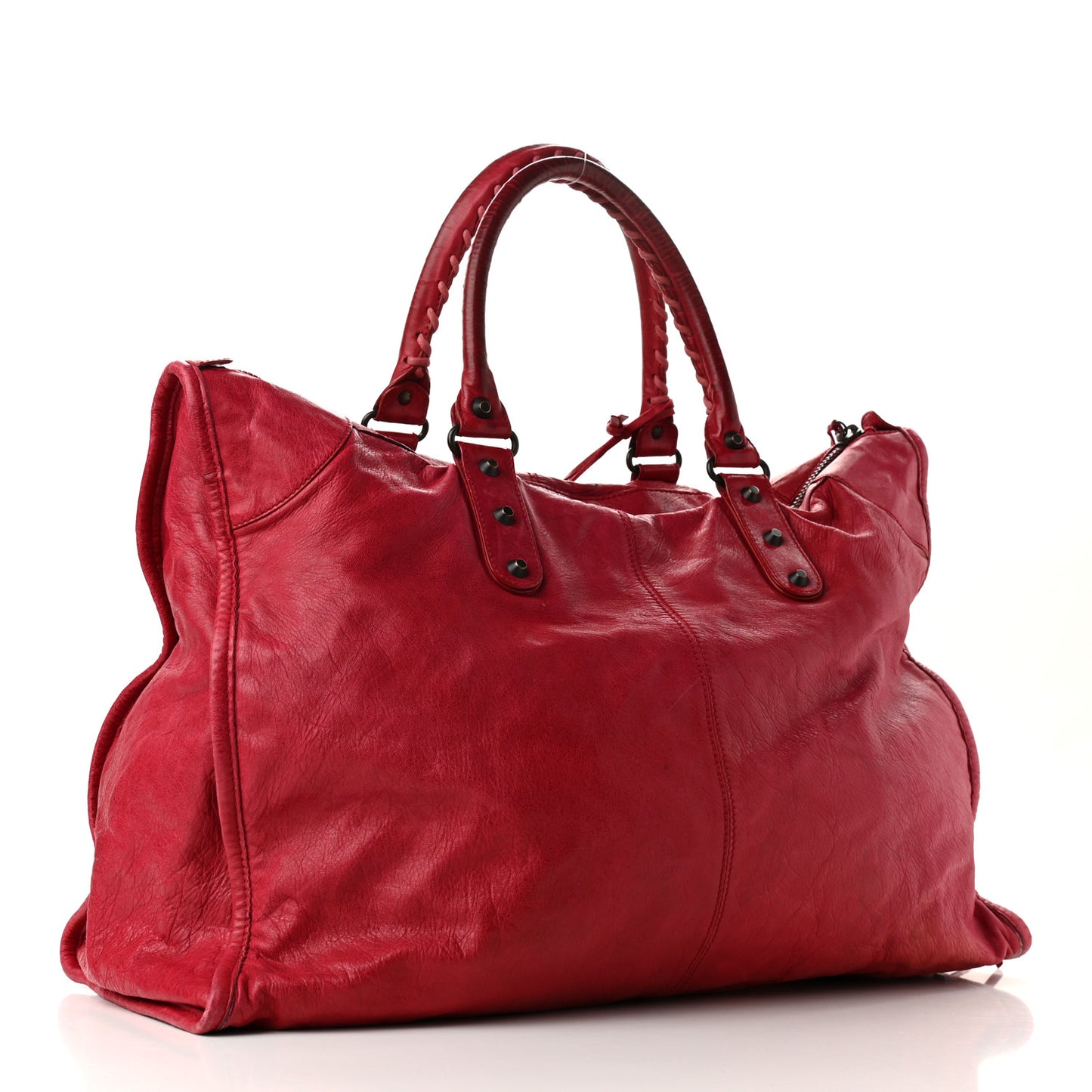 Agneau Classic Hardware Weekender Rouge Coquelicot