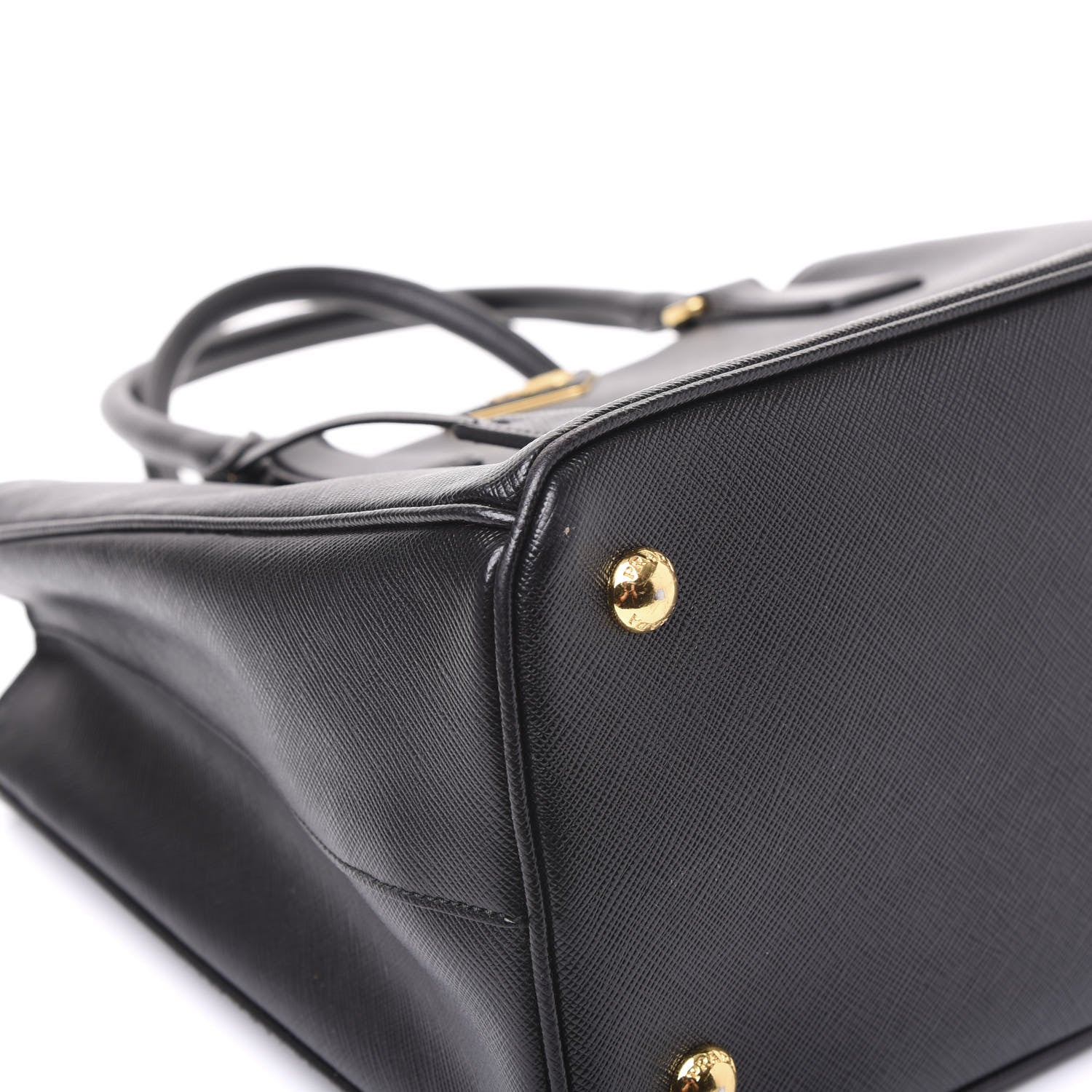 Prada Saffiano Lux Medium Tote Black 5 of 12