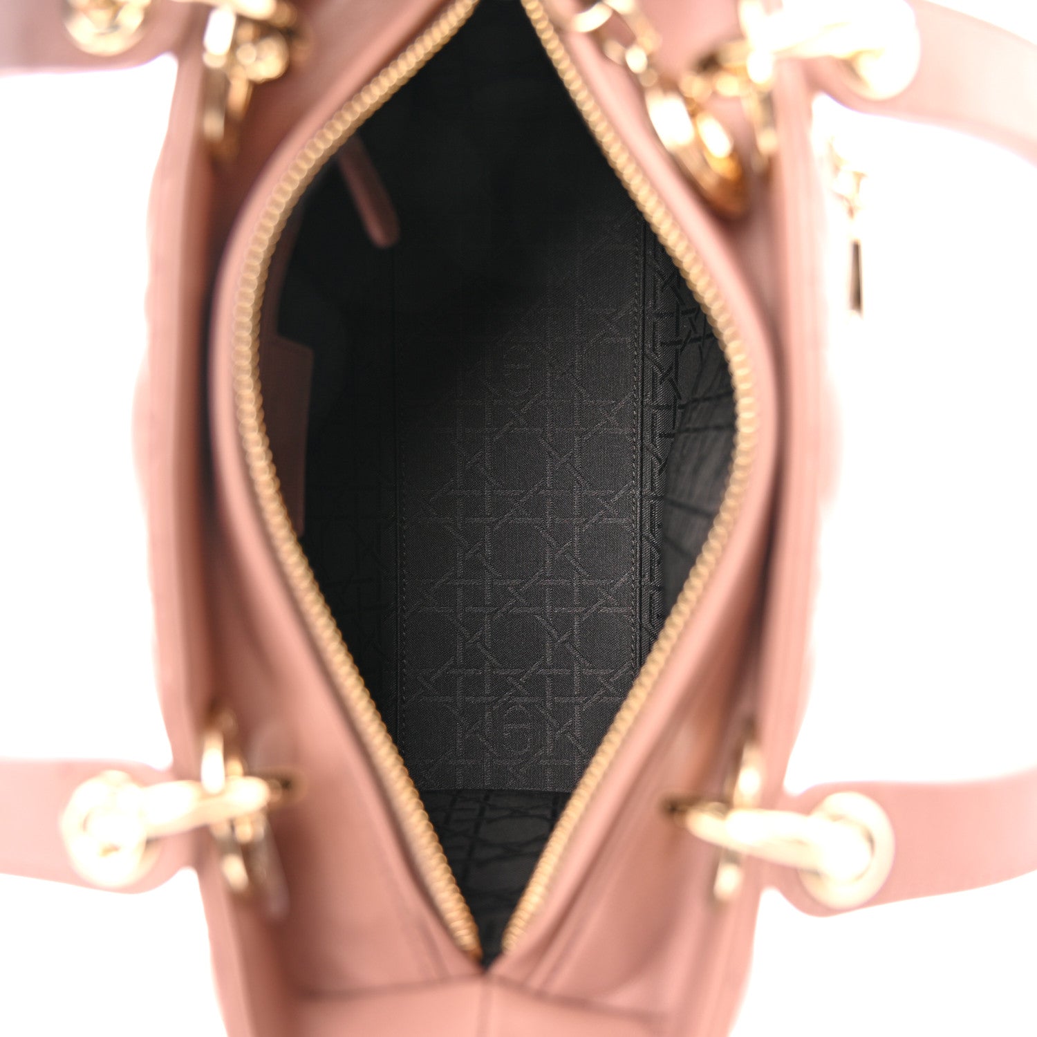 Christian Dior Lambskin Cannage Medium Lady Dior Fard 5 of 10