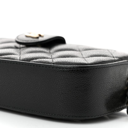 Chanel Caviar Quilted Chain Camera Bag Black 10 of 10