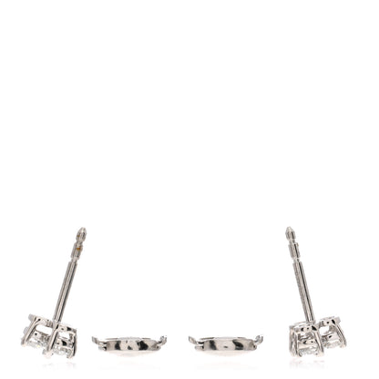 Tiffany Platinum Diamond Aria Earrings 3 of 4