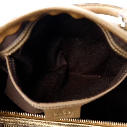 Gucci GG Plus Monogram Medium Joy Boston Gold 5 of 16