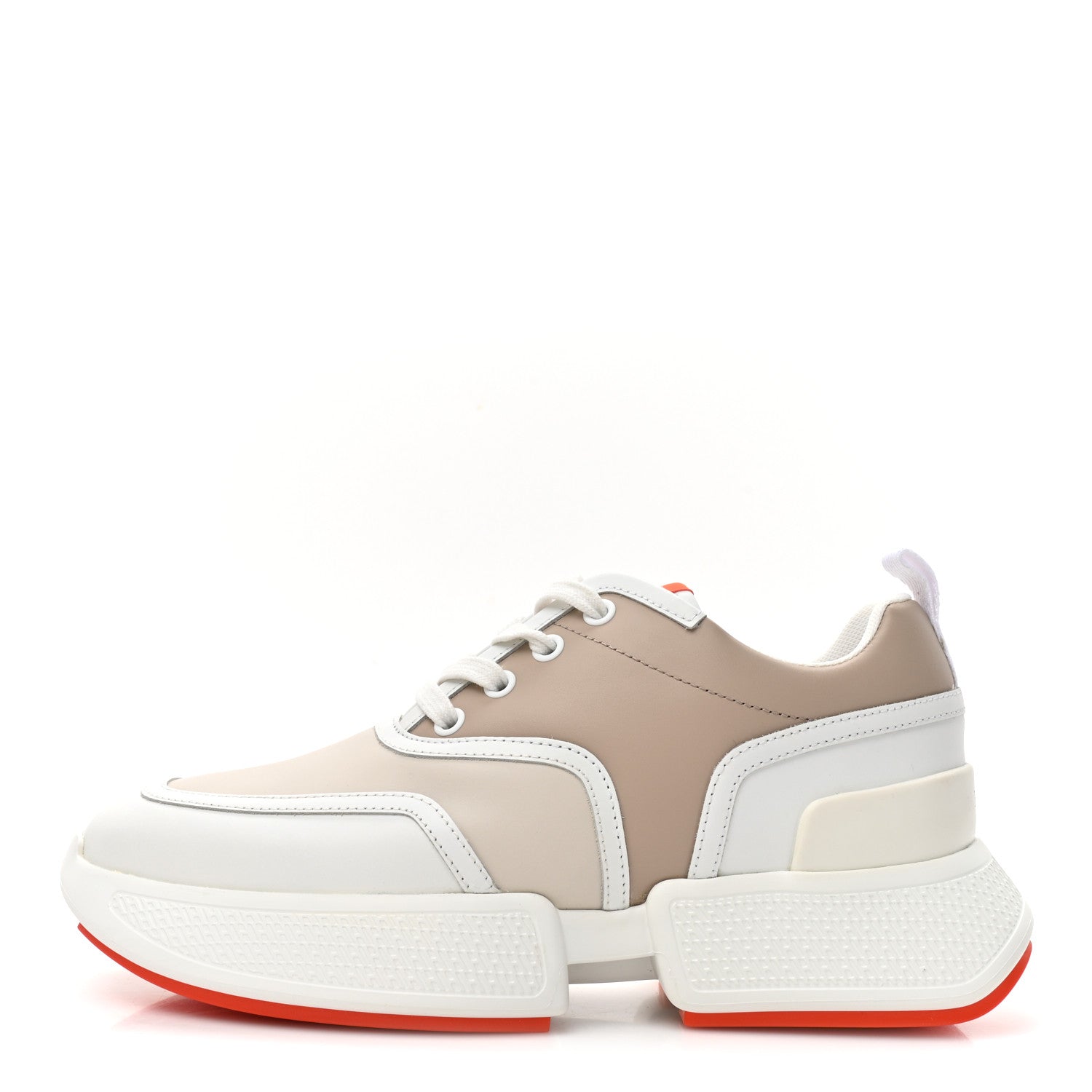 Hermes Calfskin Womens Giga Sneakers 37 Multicolor White Gomma 1 of 11
