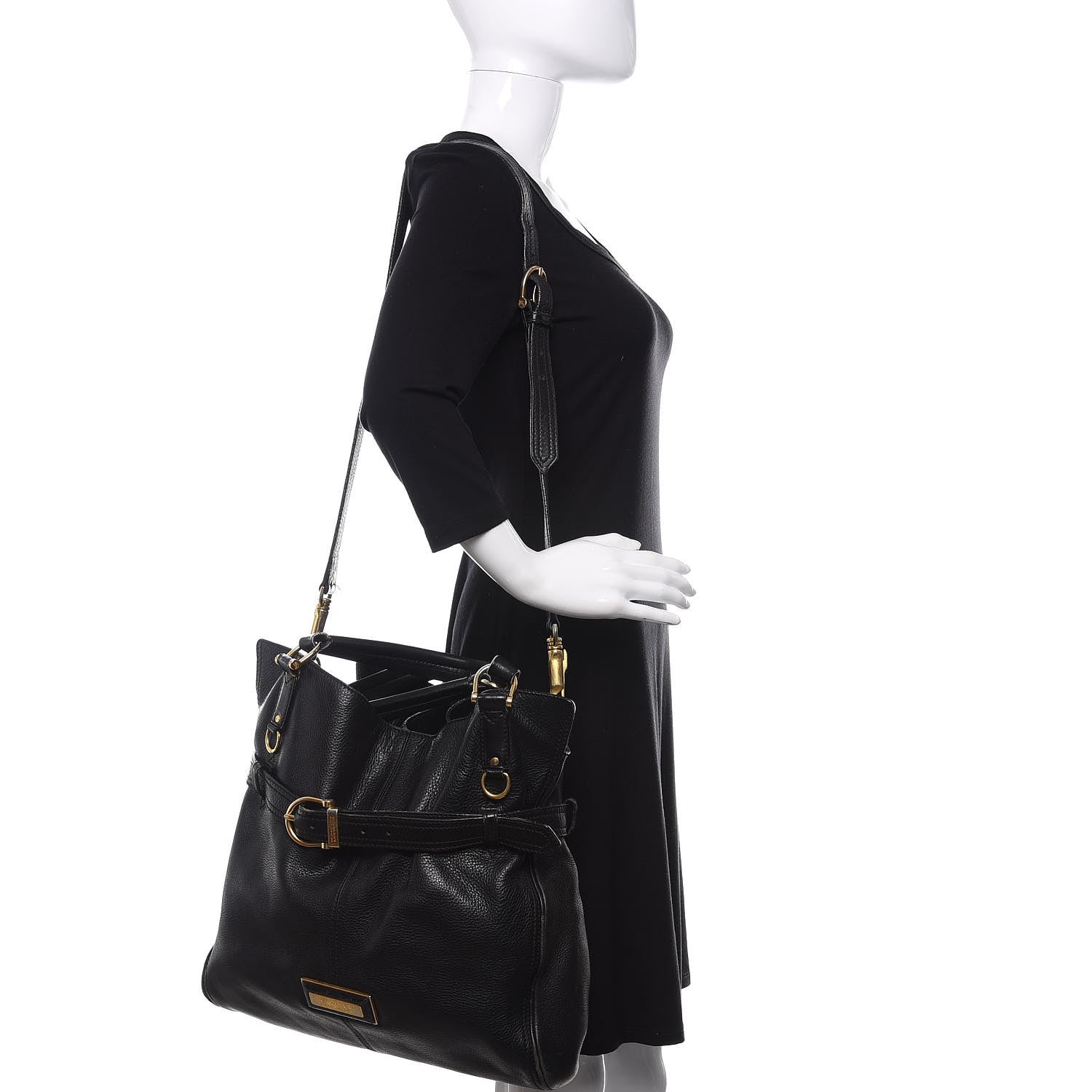 Burberry Calfskin Medium Raymond Black 2 of 24