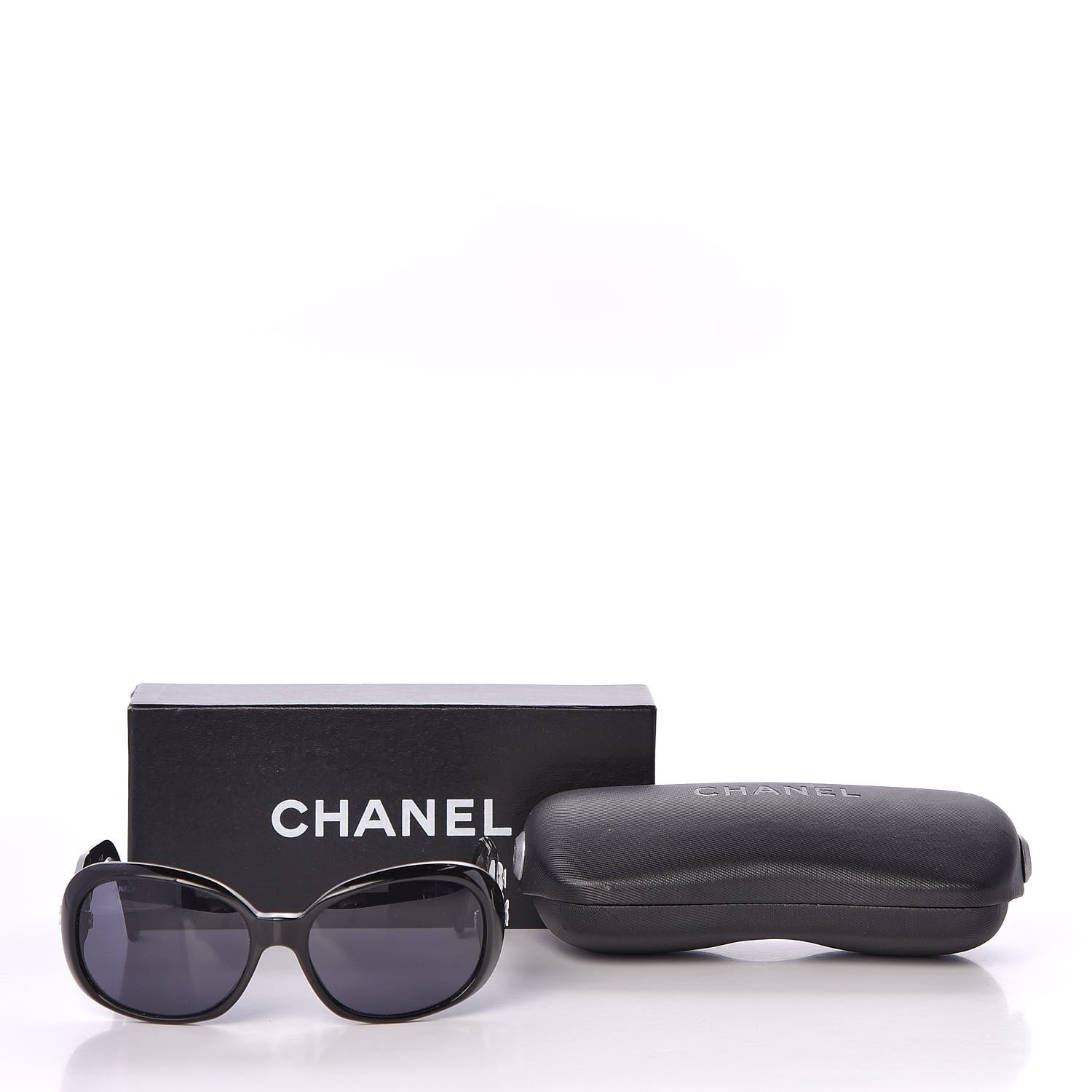 Chanel Camellia CC Sunglasses 5113 Black 8 of 8