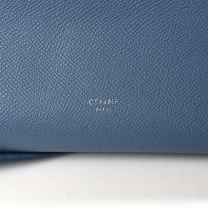 Celine Grained Calfskin Mini Belt Bag Slate Blue 6 of 10