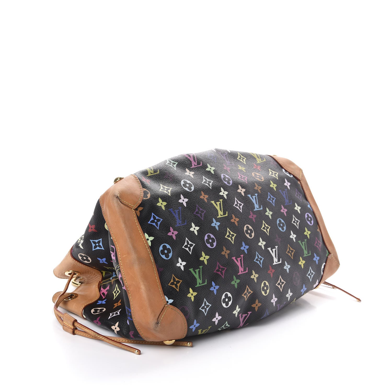 Louis Vuitton Monogram Multicolor Ursula Black 4 of 9