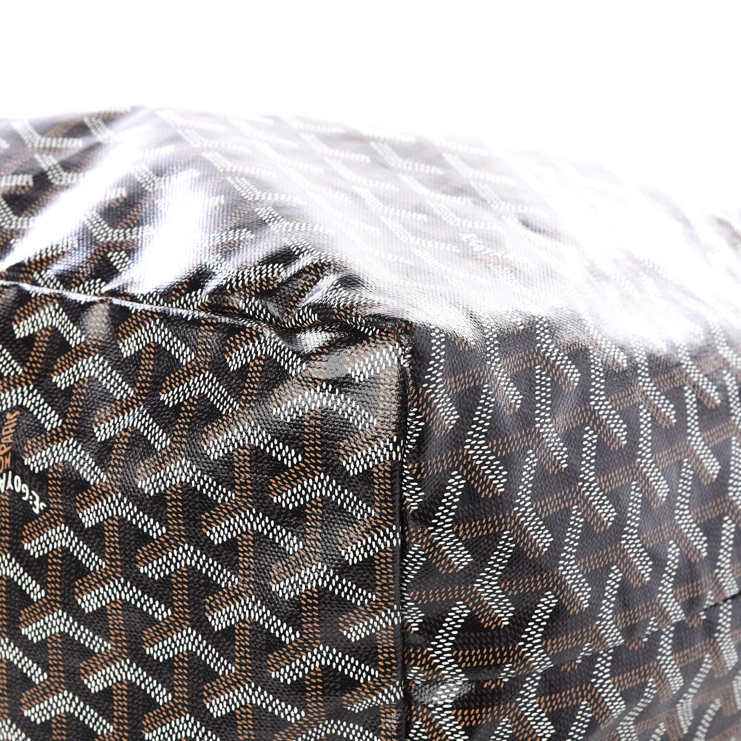 Goyard Goyardine Saint Louis GM Black Gold 7 of 11