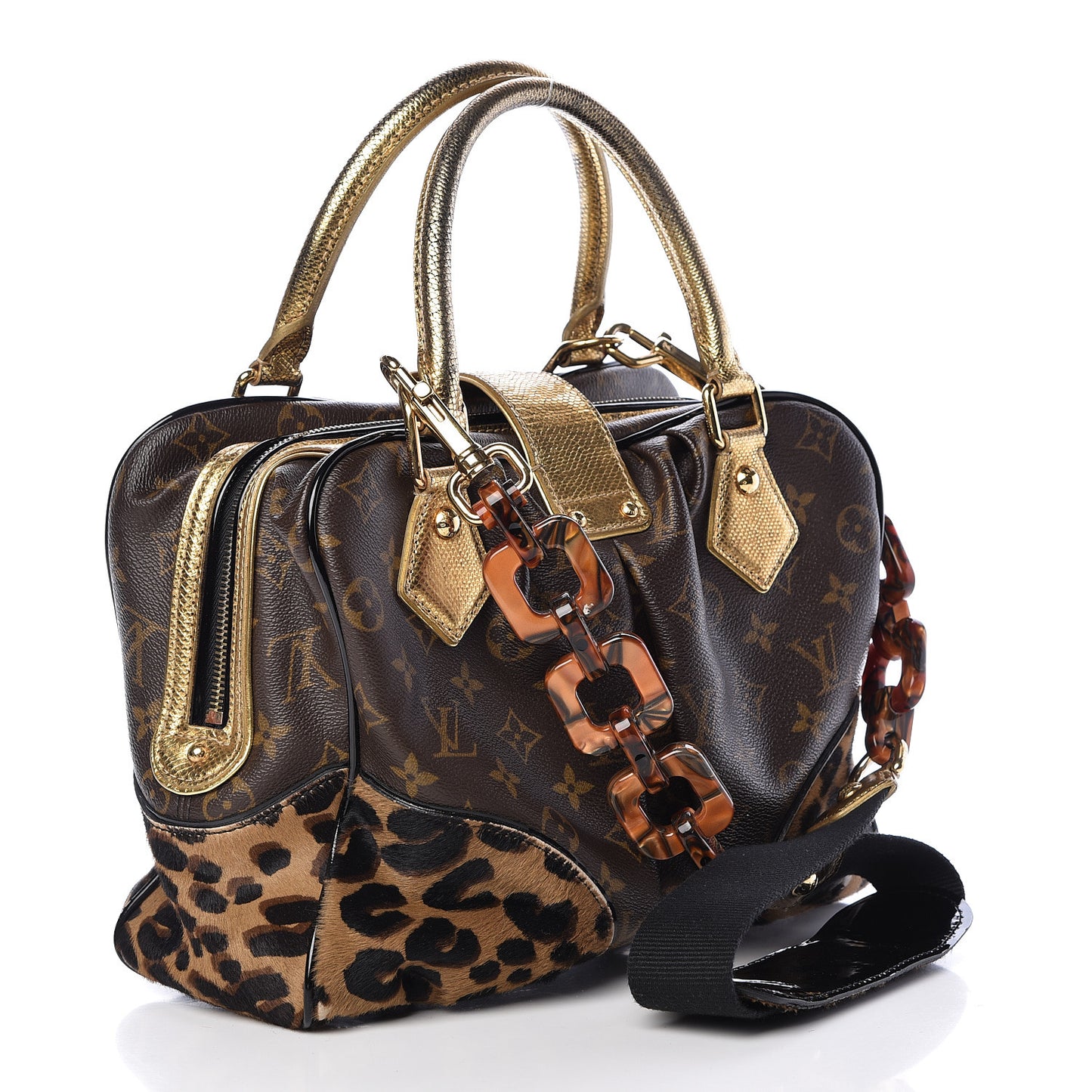 Monogram Leopard Adele