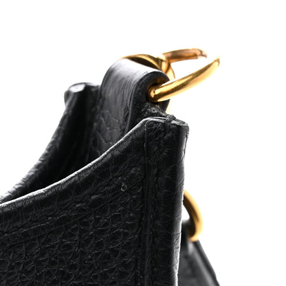 Hermes Taurillon Clemence Evelyne TPM Black 12 of 13