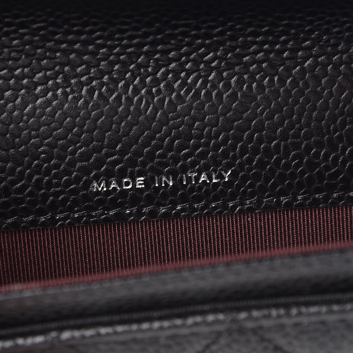 Caviar Quilted Flap Card Holder Black