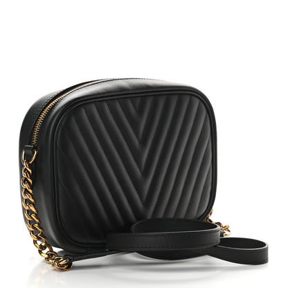 Louis Vuitton Calfskin New Wave Camera Bag Black 3 of 8