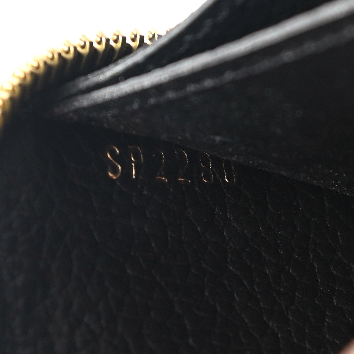 Louis Vuitton Empreinte Clemence Wallet Black 7 of 7