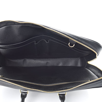 Louis Vuitton Epi Porte-Documents Voyage Briefcase Black 5 of 16