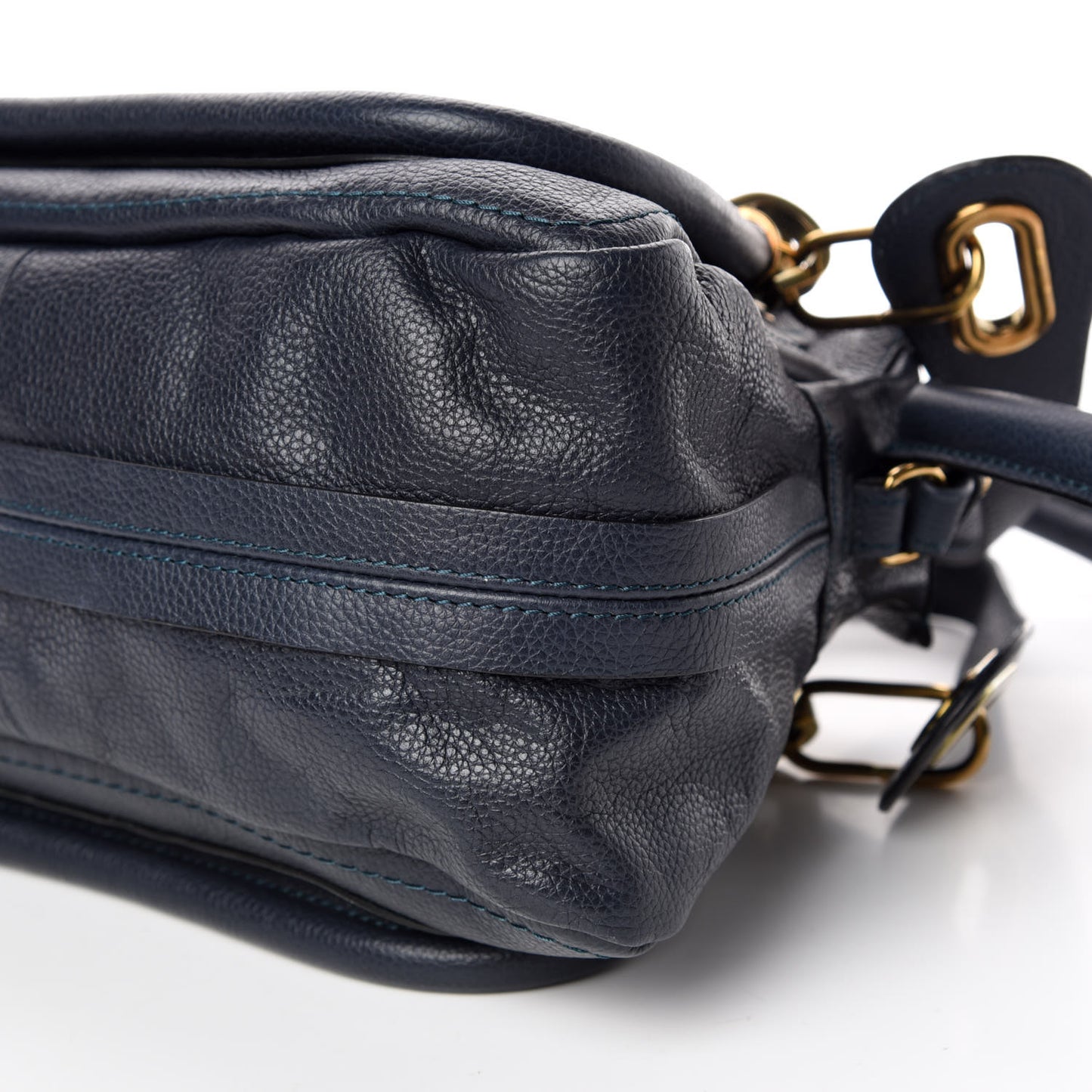 Calfskin Small Paraty Navy